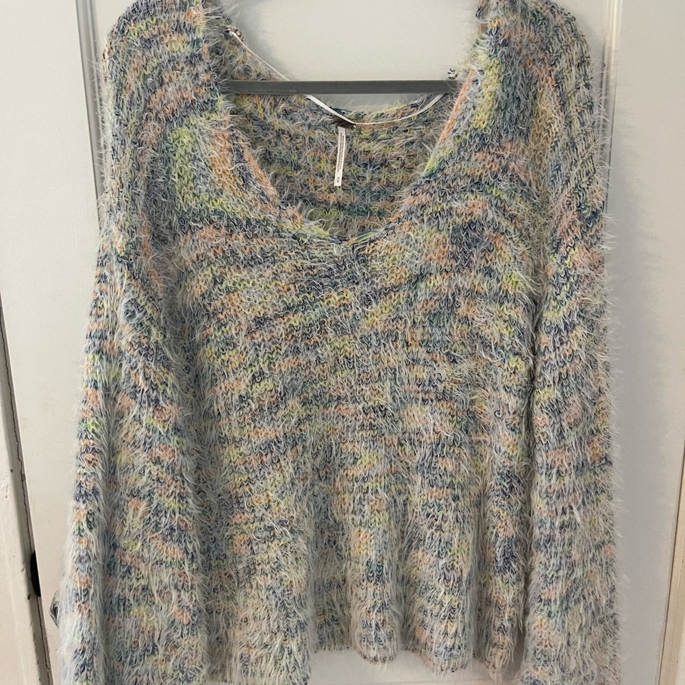 Free People Multi/Colored sweater